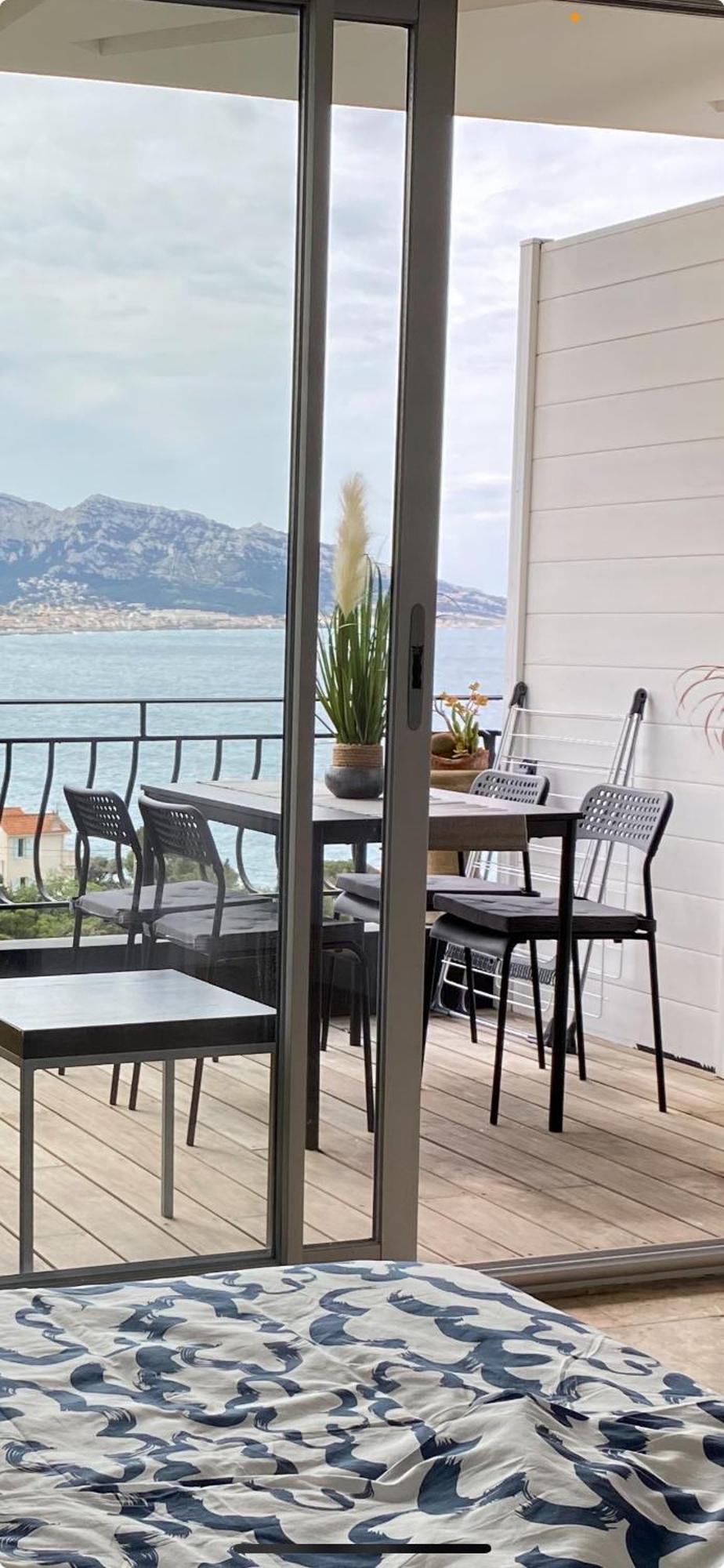 Apartamento Vu Sur Mer Corniche Marsella Exterior foto